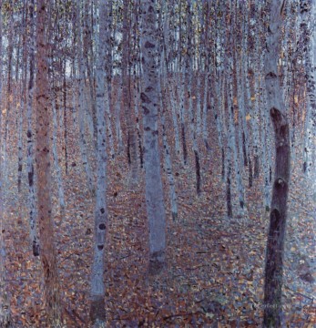 Buchenhain Symbolism Gustav Klimt Oil Paintings